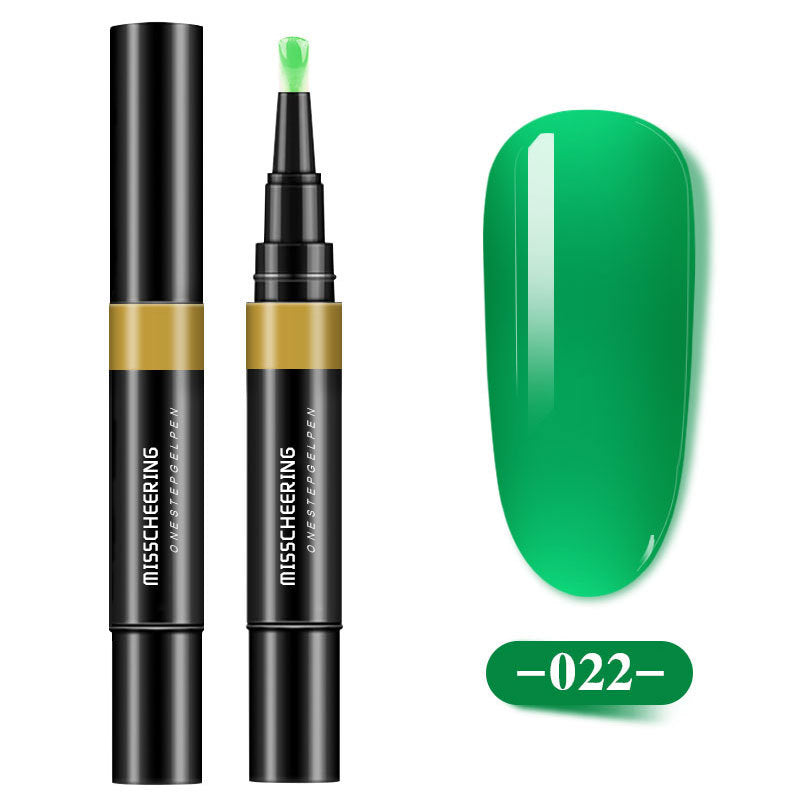 One-Step Nail Polish Gel Pen - No Primer, Long-Lasting