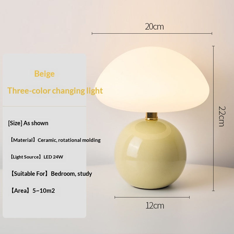Color-Changing LED Desk Lamp with Multi-Color Options and USB Power