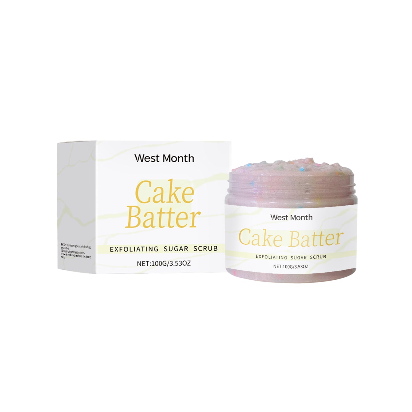 Gentle Exfoliating Body Scrub - Hydrating Skin Care with Castor Oil