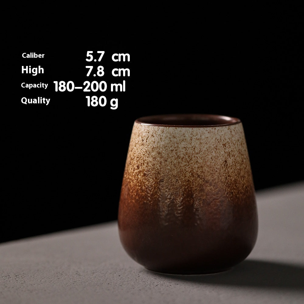 Japanese Style Ceramic Frost Mug - Creative High-Temperature Resistant Drinkware