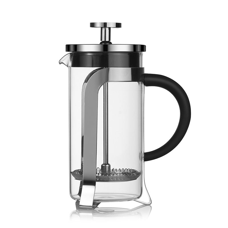 French Press Coffee Maker Borosilicate Glass 350ML-1000ML Household Filter Pot
