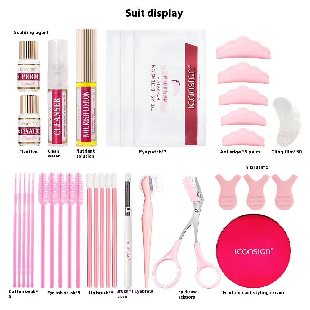 Eyelash Perm Kit Cross-border Eyebrow Perm Box Cold Wave Curly Suit