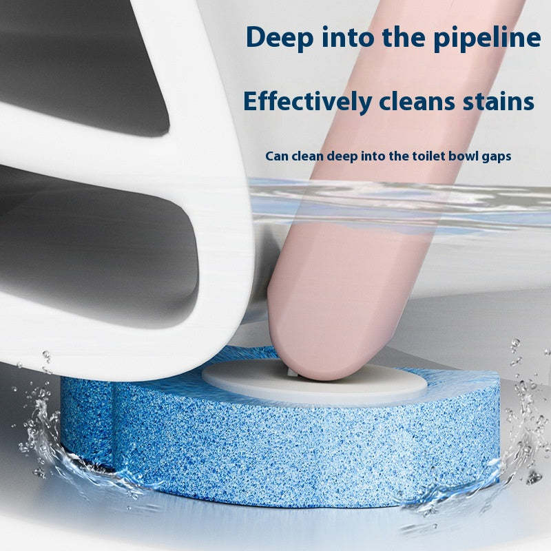 Disposable Toilet Brush Set with Multiple Color Options - Bathroom Cleaning Tool