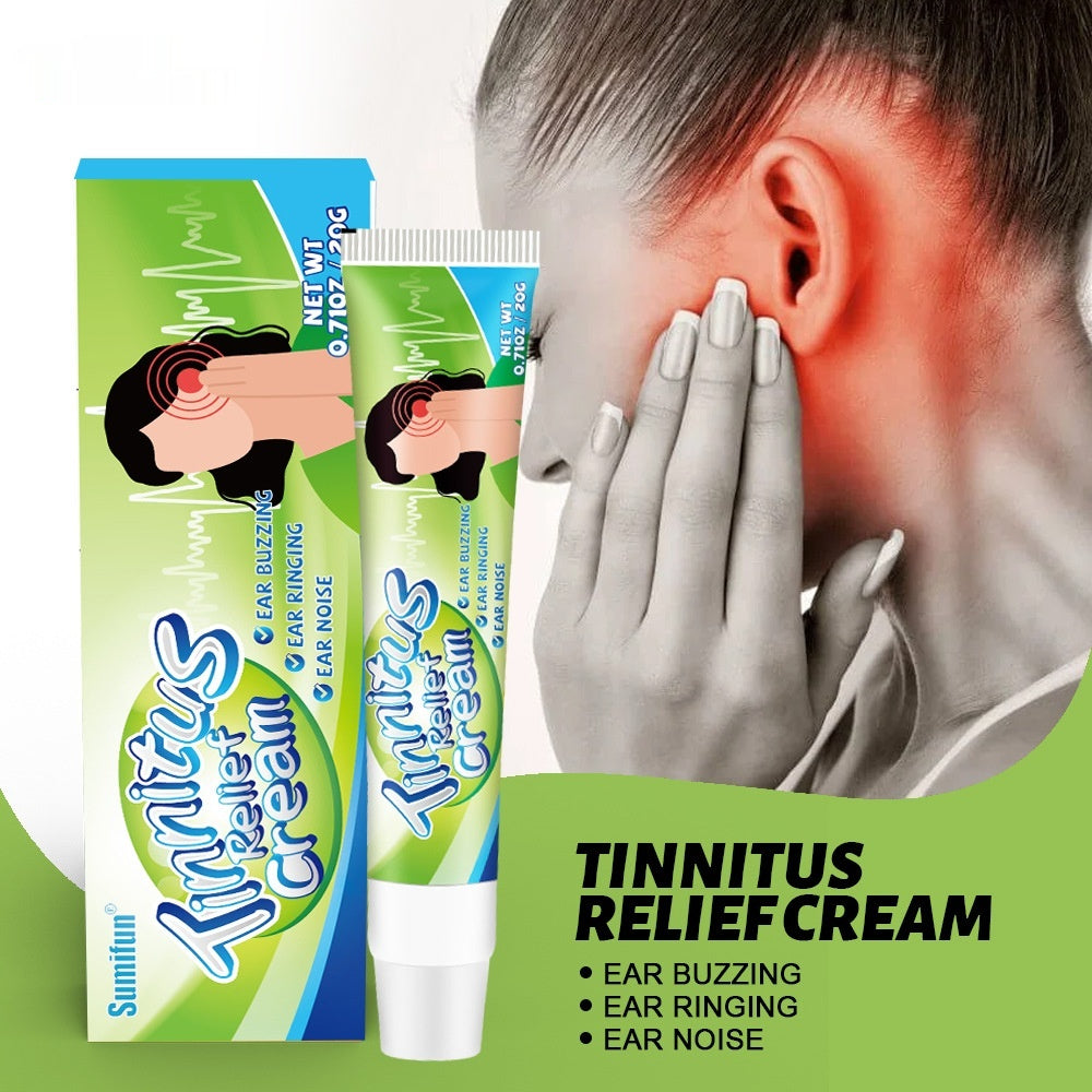 Ear Pain & Tinnitus Relief Cream - 20g Ear Care Ointment for External Use