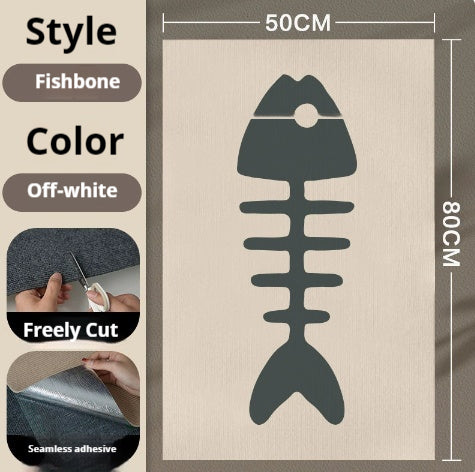 Multi-Functional Wall-Mounted Cat Climbing Scratching Post - 50x80cm
