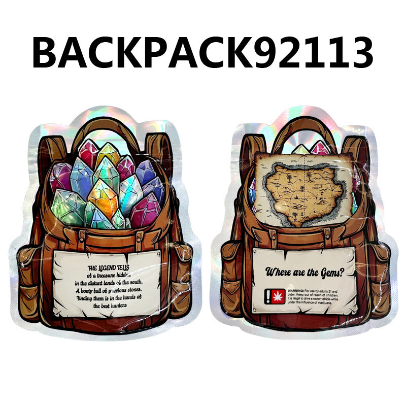 Plastic Packaging Bags with Cartoon Irregular Shapes for Food & Storage - CJ