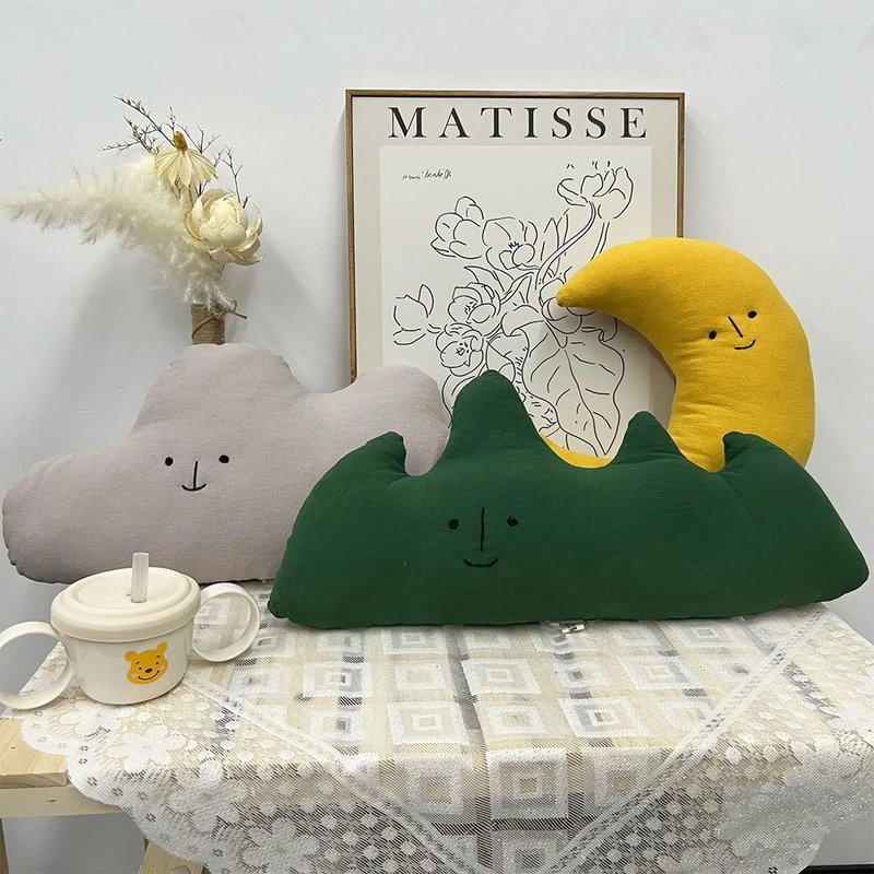 Kids Decorative Pillow - Soft Baby Nap Pillow for Nursery, Sofa & Bed