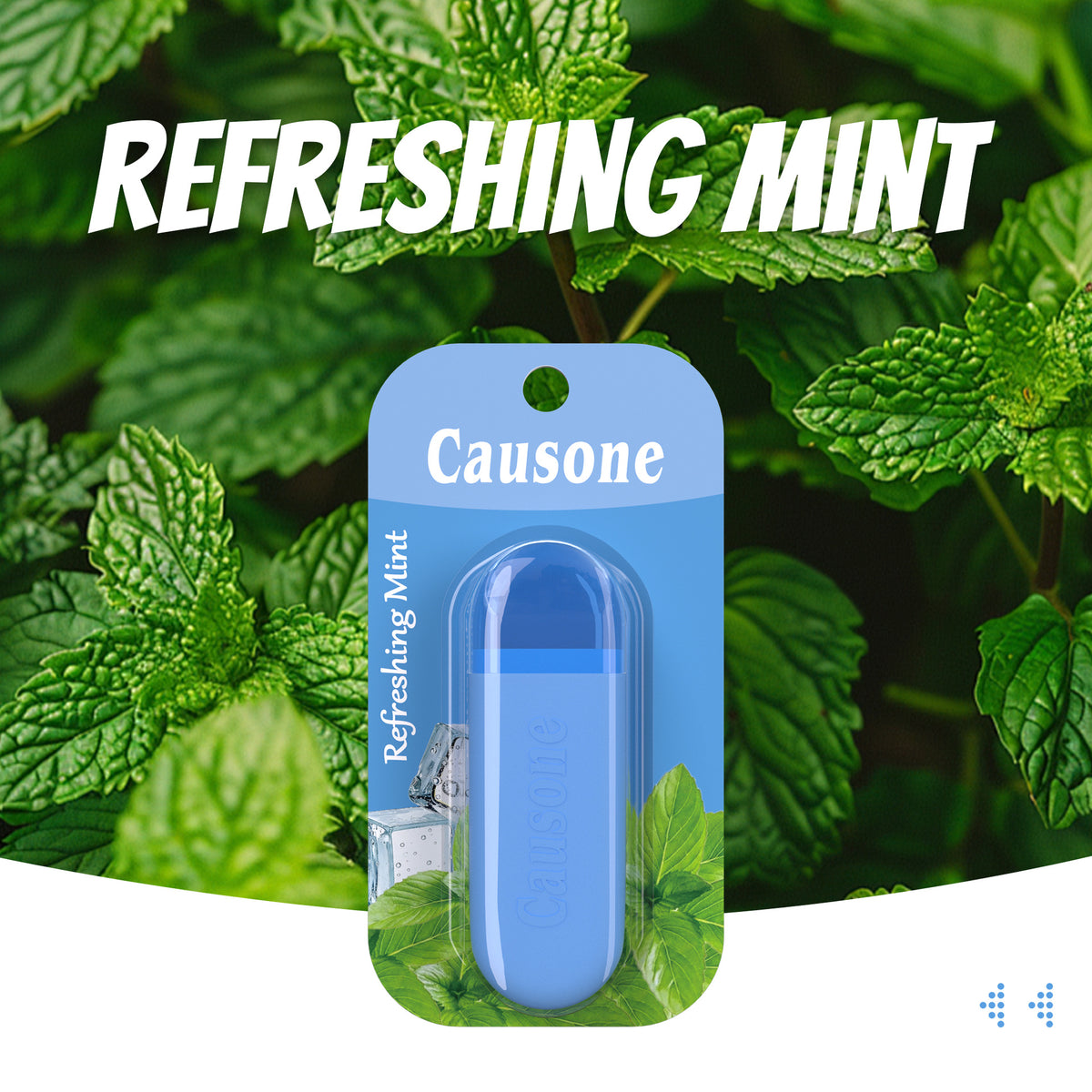 Mint-Flavored Fruit-Scented Oral Freshening Stick - Breath Energizer