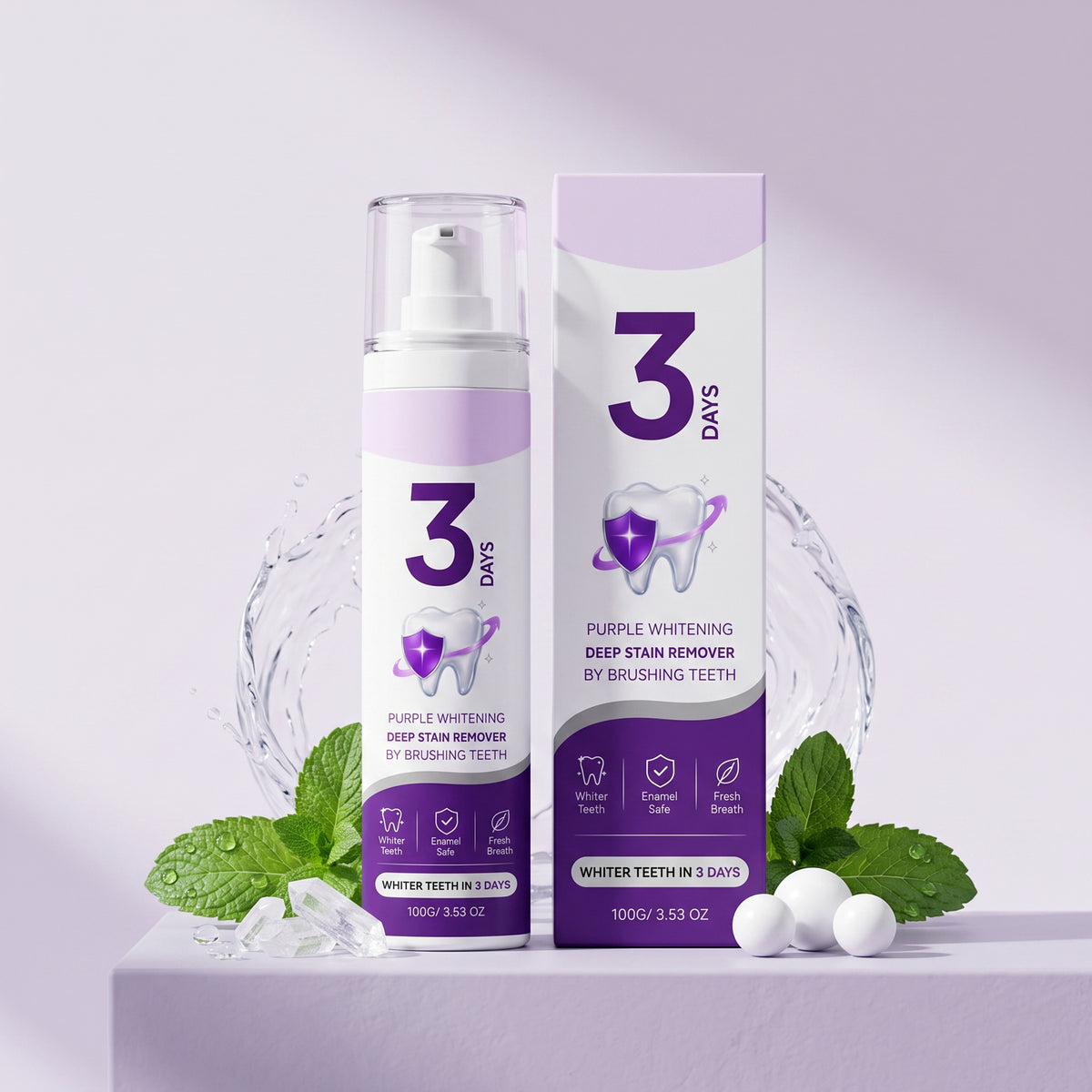 Purple Whitening Toothpaste 100g