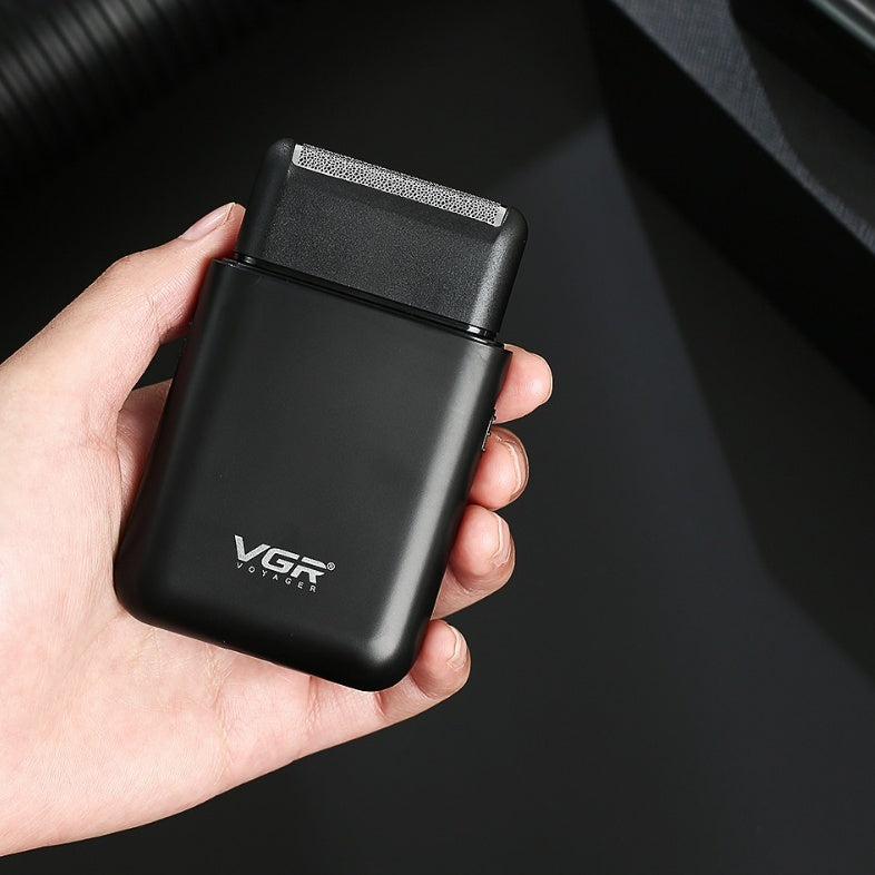 Portable Electric Razor Men - Stainless Steel Blade