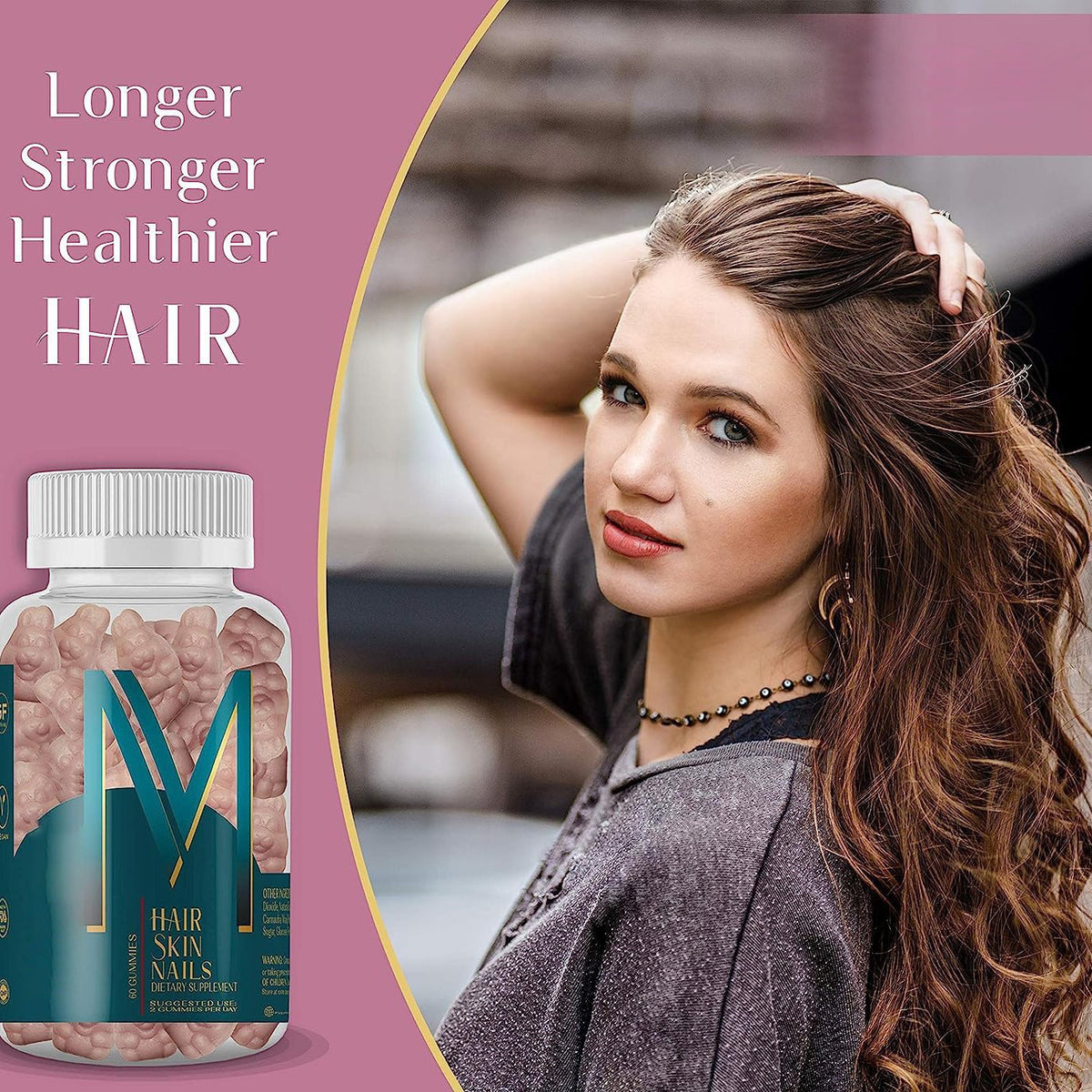 Hair & Skin Gummies - 60 Pieces