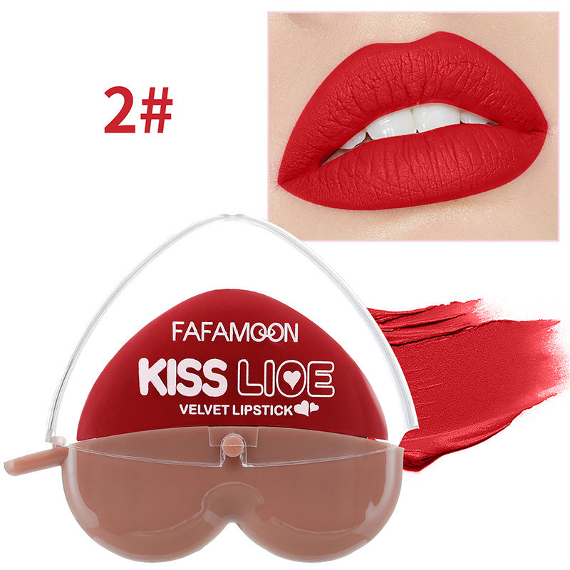 Matte Lipstick with Lip Balm Effect - Moisturizing Lip Color Set