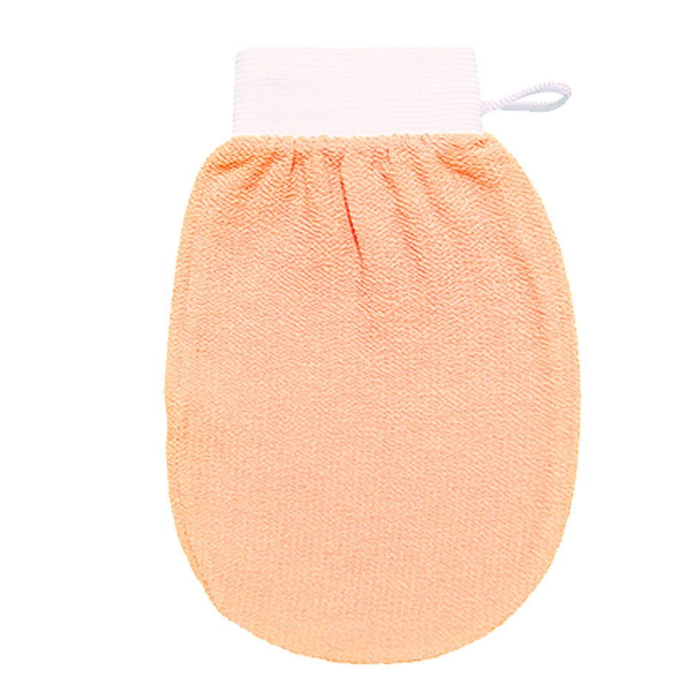 Medium Fine Sand Viscose Fiber Bath Gloves for Men and Women