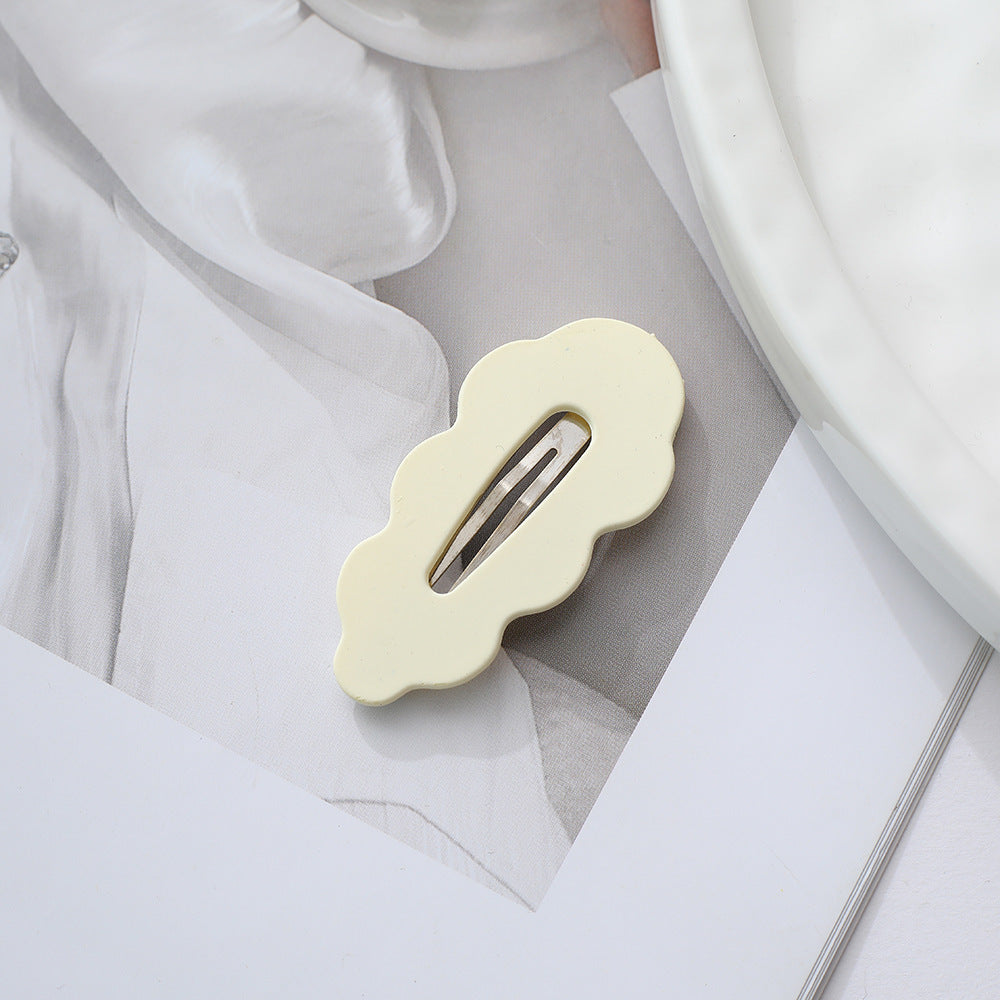 2-Pc Candy Colored Snap Hair Clips for Girls