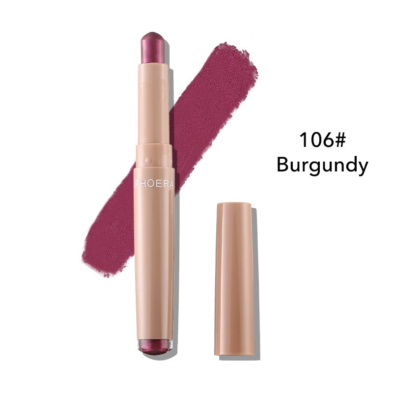 Monochrome Lipstick & Eyeshadow Stick Makeup Set - Multiple Colors