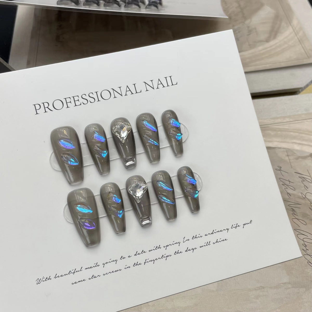 Hand-Worn Armor Nail Stickers Nail Art Patch for Nail Decoration