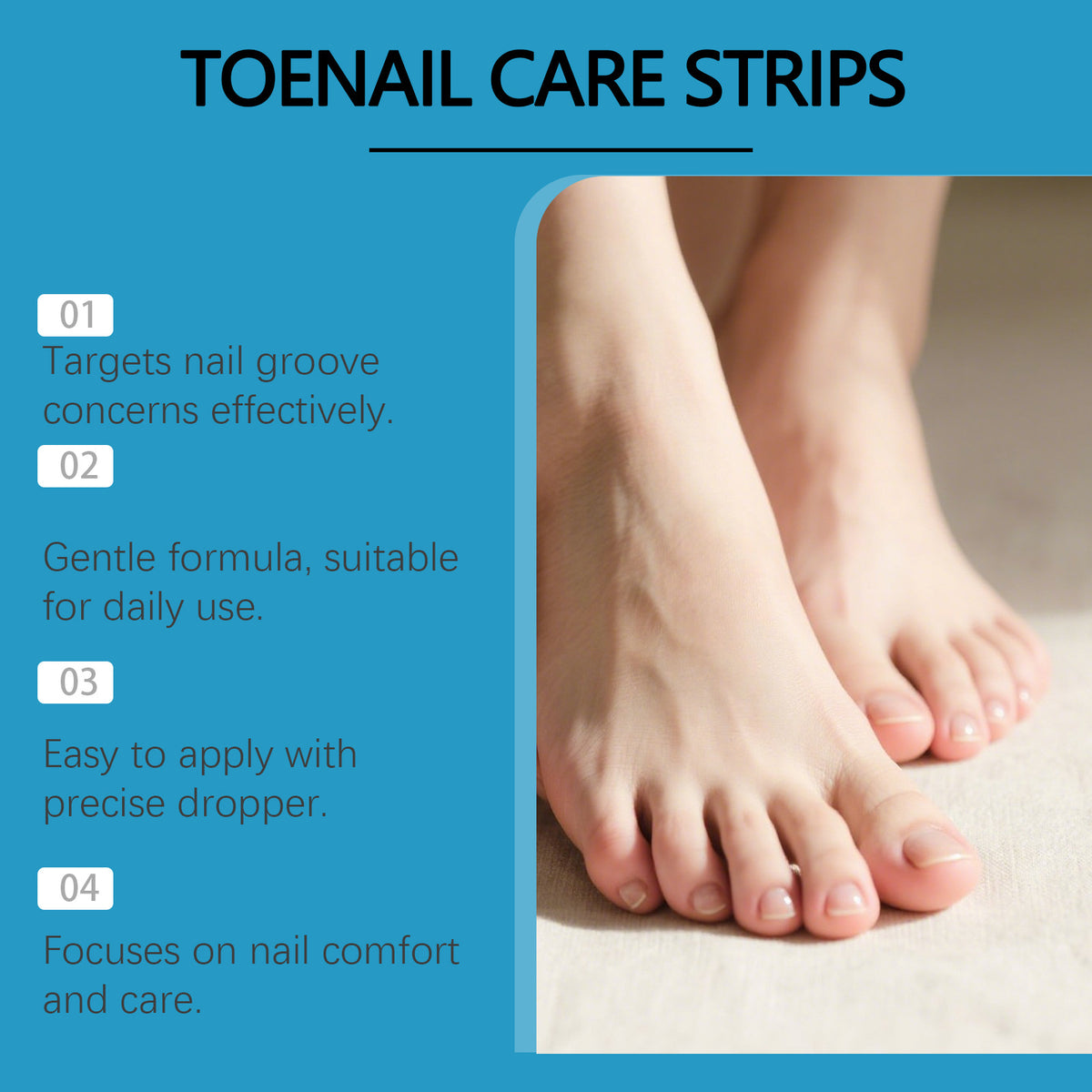 Toenail Care Patches - 50 Pieces