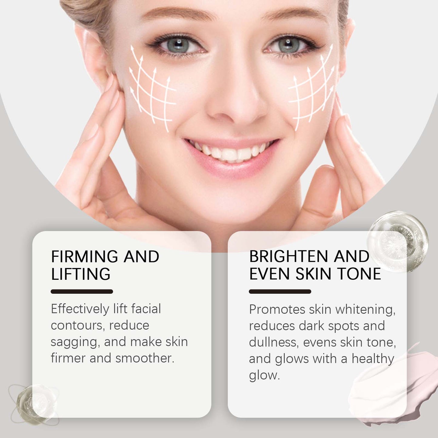 Collagen Polypeptide Firming Cream - Anti-Aging Facial & Body Moisturizer