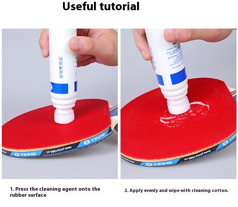 Table Tennis Blade Cover & Cleaning Solution – 75ml