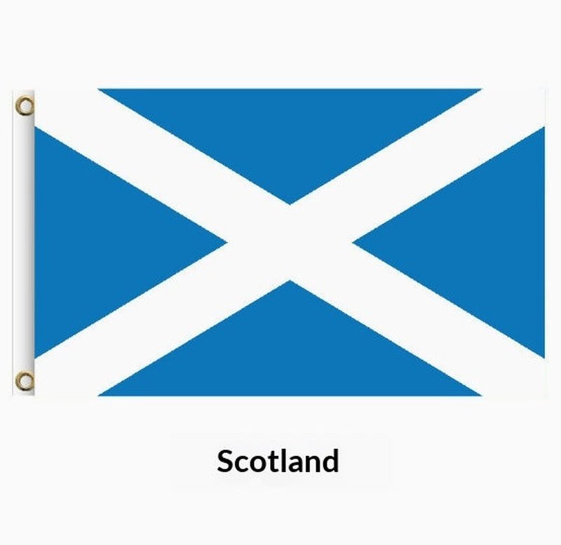 Outdoor Flag Banner for Garden or Yard 90x150cm Polyester Display