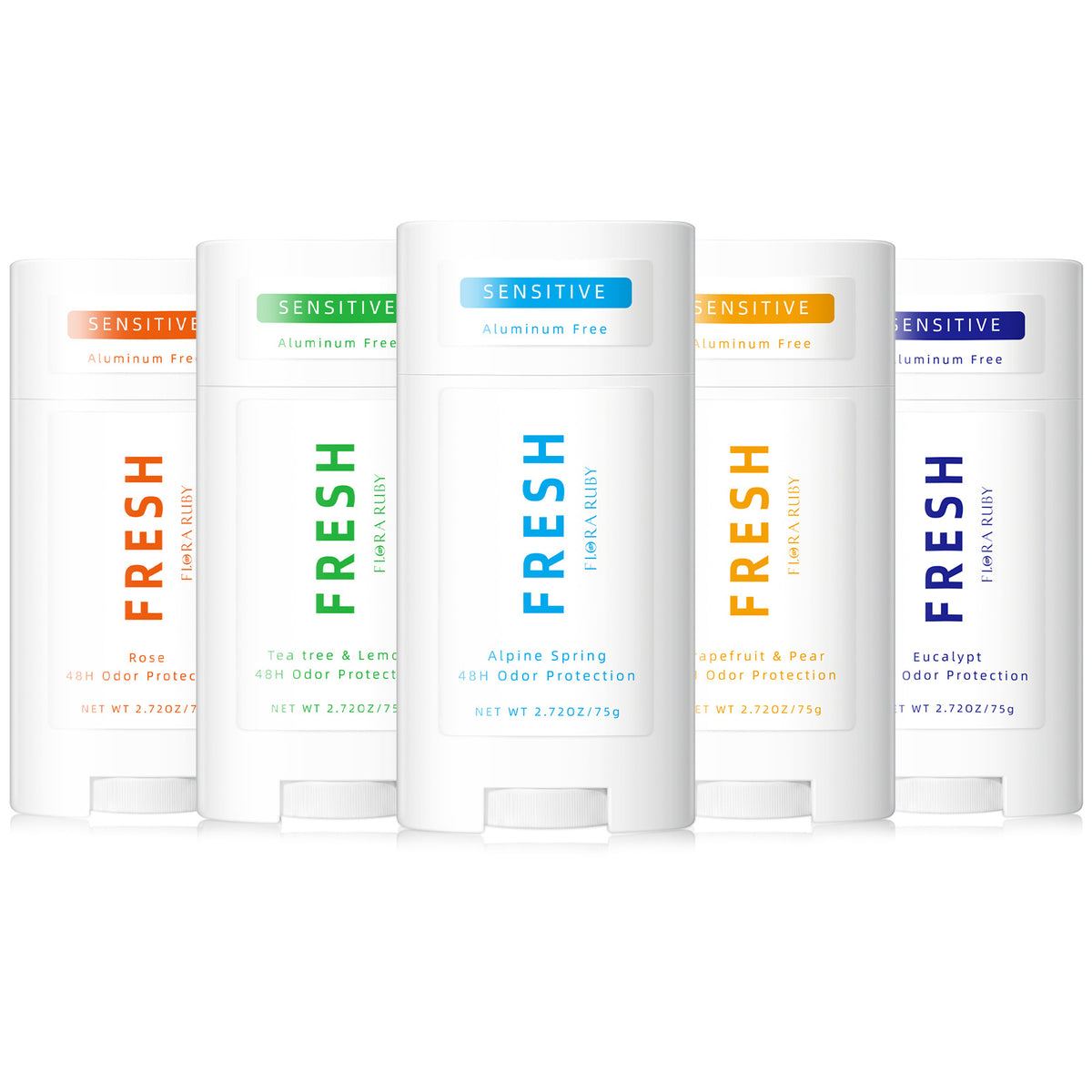 75g Underarm Deodorant Body Fragarance Sticks Aluminum-free To