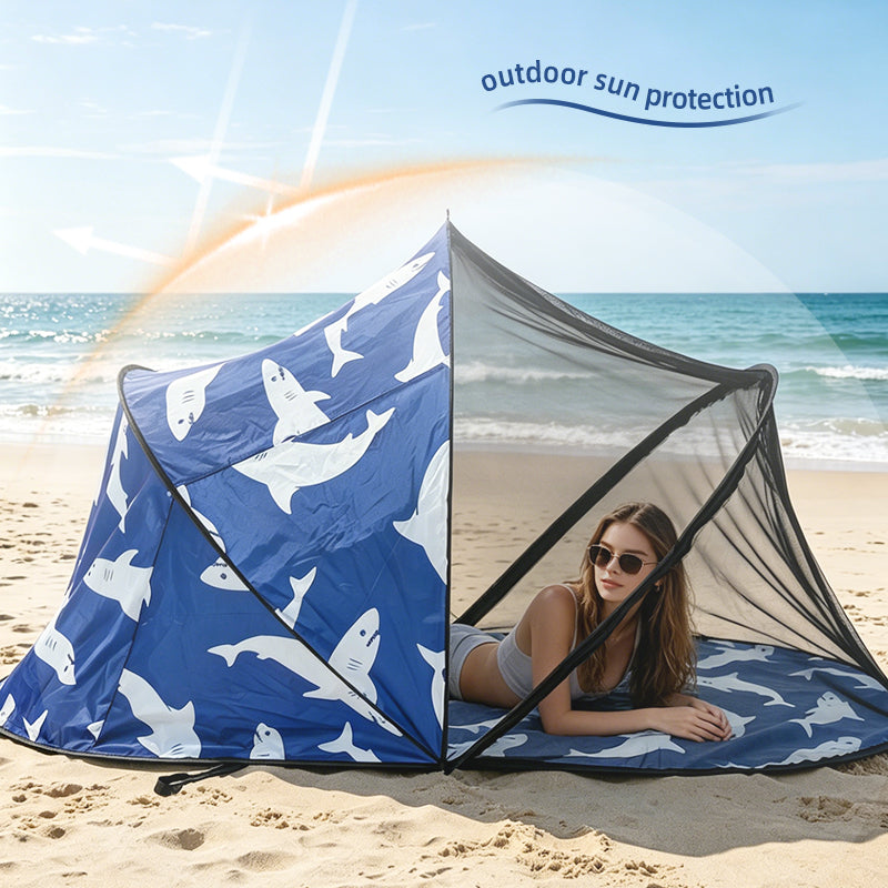 Enclosed Folding Mosquito Net Tent for Outdoors & Travel - All-Around Protection