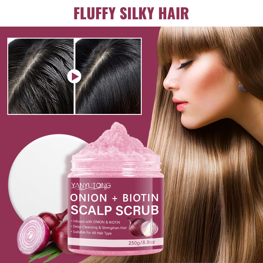 Onion Biotin Shampoo Facial Scrub Moisturizing
