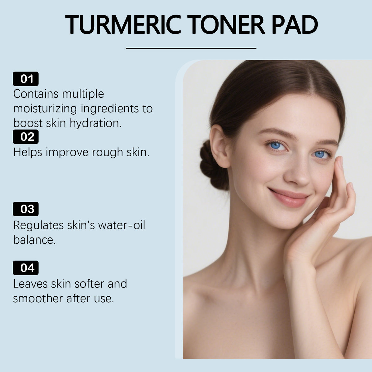 Kojic Acid Turmeric Brightening Facial Pads