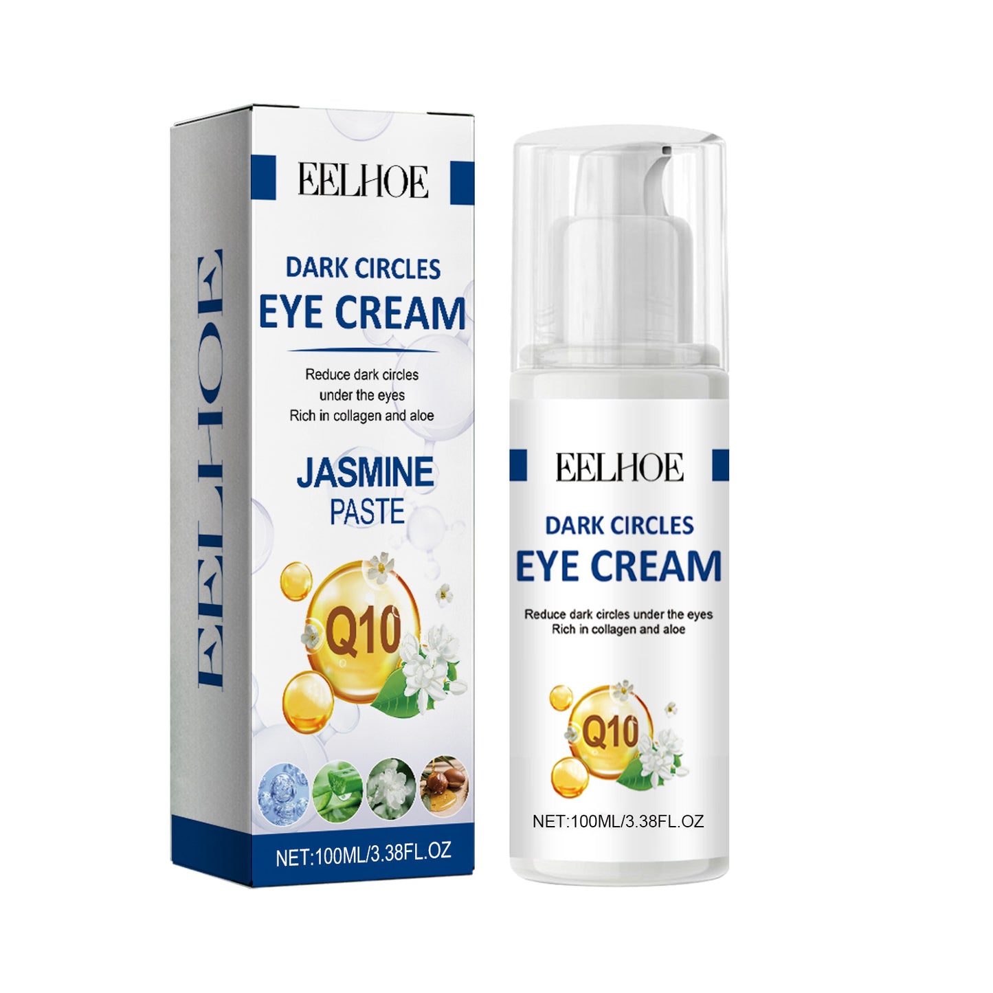 Collagen Eye Cream for Dark Circles - Moisturizing & Firming Skin Care