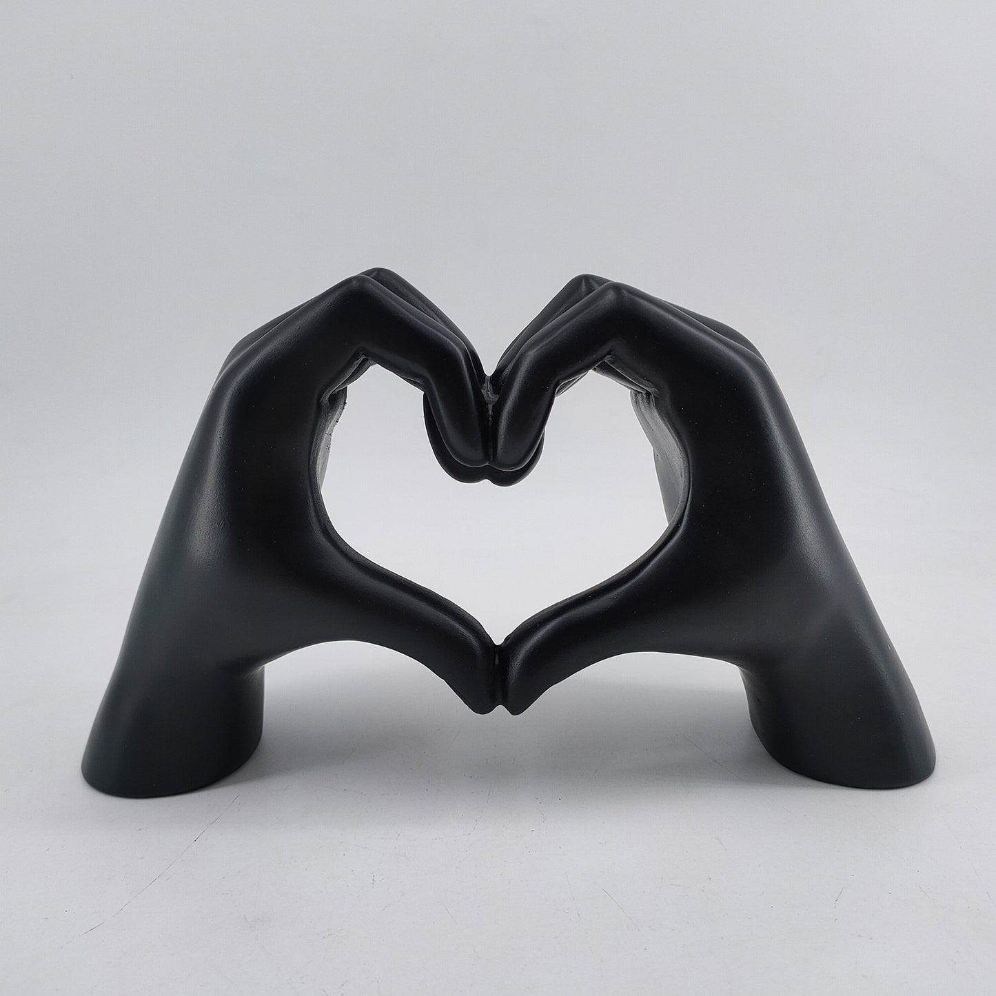 Heart Shaped Love Finger Resin Decoration - Home & Party Craft Ornament
