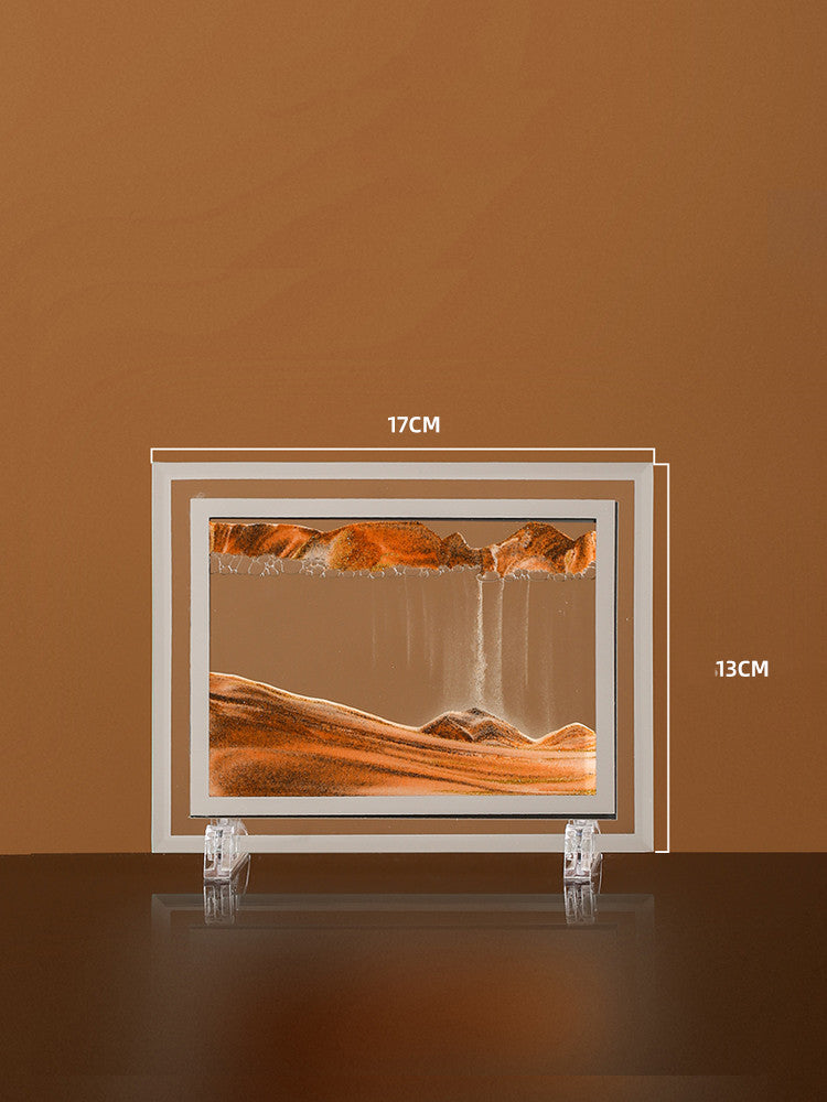 Decorative Quicksand Art Canvas Ornament for Home & Office