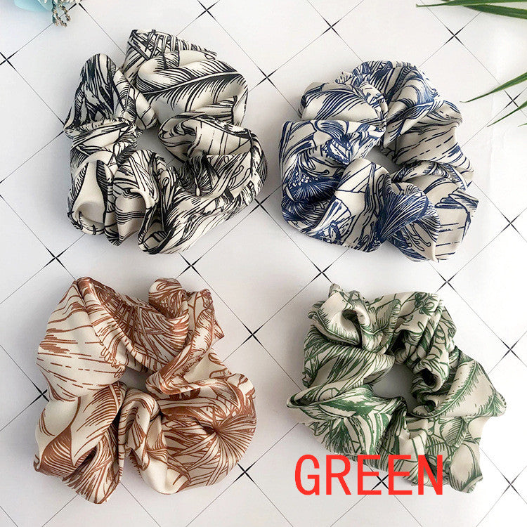 Large Leaf Pattern Hair Band for Women - Stylish Korean Hair Accessory