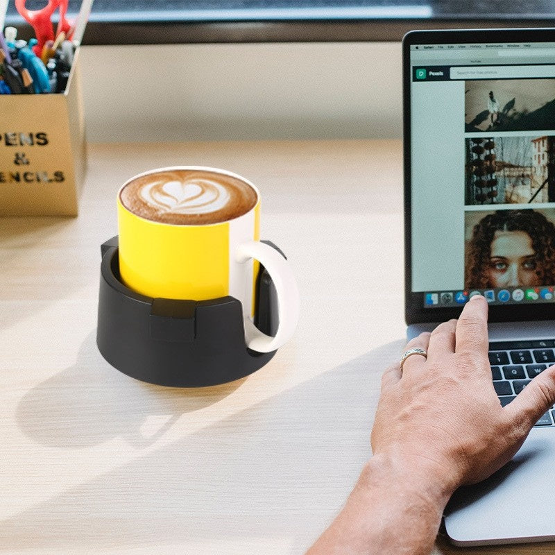Multifunctional Desk Cup Holder for Office, Home, and Kitchen - Anti-Overflow Stand