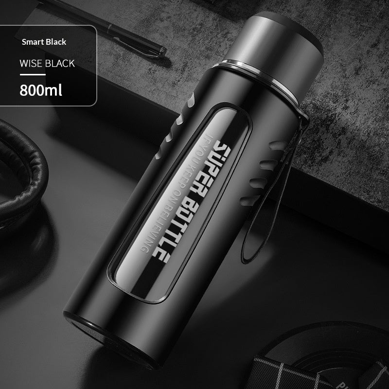 Heat-Resistant Double-Walled Large Capacity Travel Mug - Insulated Drinkware