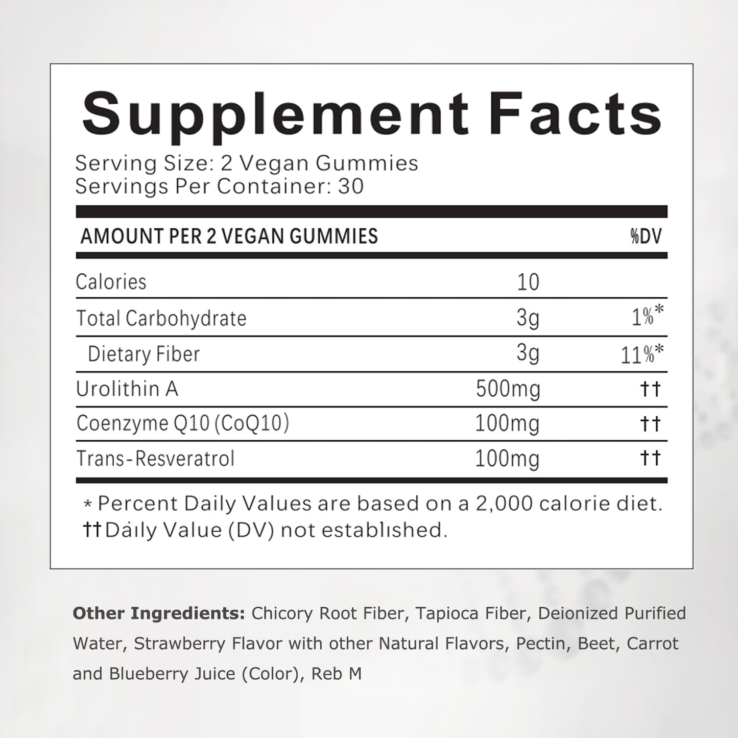 Urolithin A Supplement Gummies - Cellular Energy & Muscle Support - 60 Count