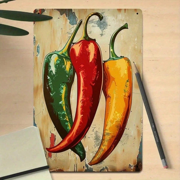 Metal Tin Wall Sign - 20 cm x 20 cm - Home Decor