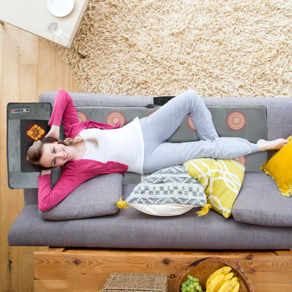 Full Body Electric Massage Mat with Heat & Vibration - Advanced