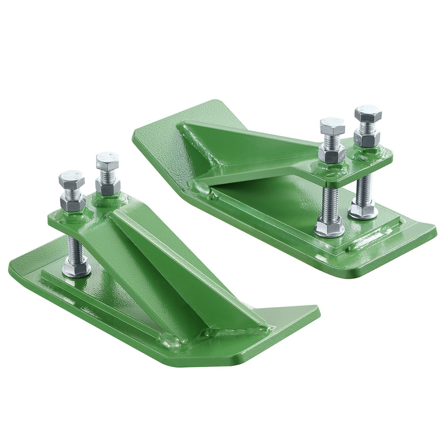 Heavy Duty Tractor Bucket Edge Protectors 2PCS - Green Garden Tool