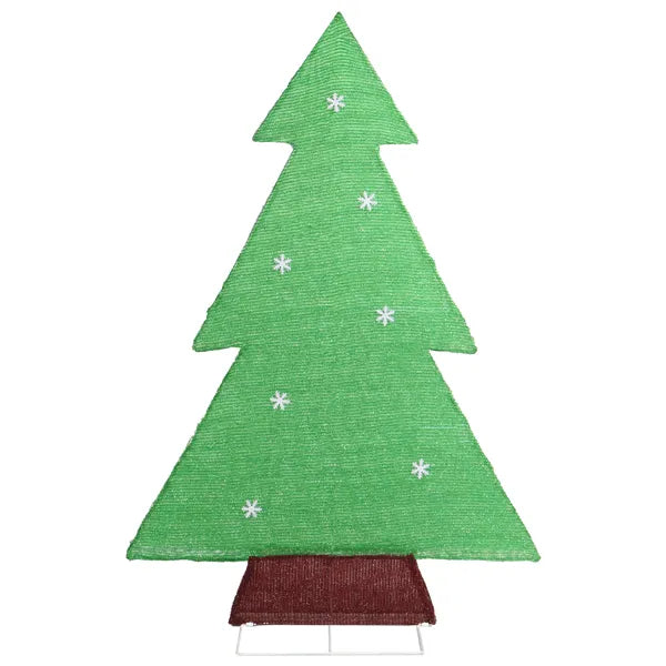 4FT Pre-Lit Christmas Tree with 110 Warm White LED Lights