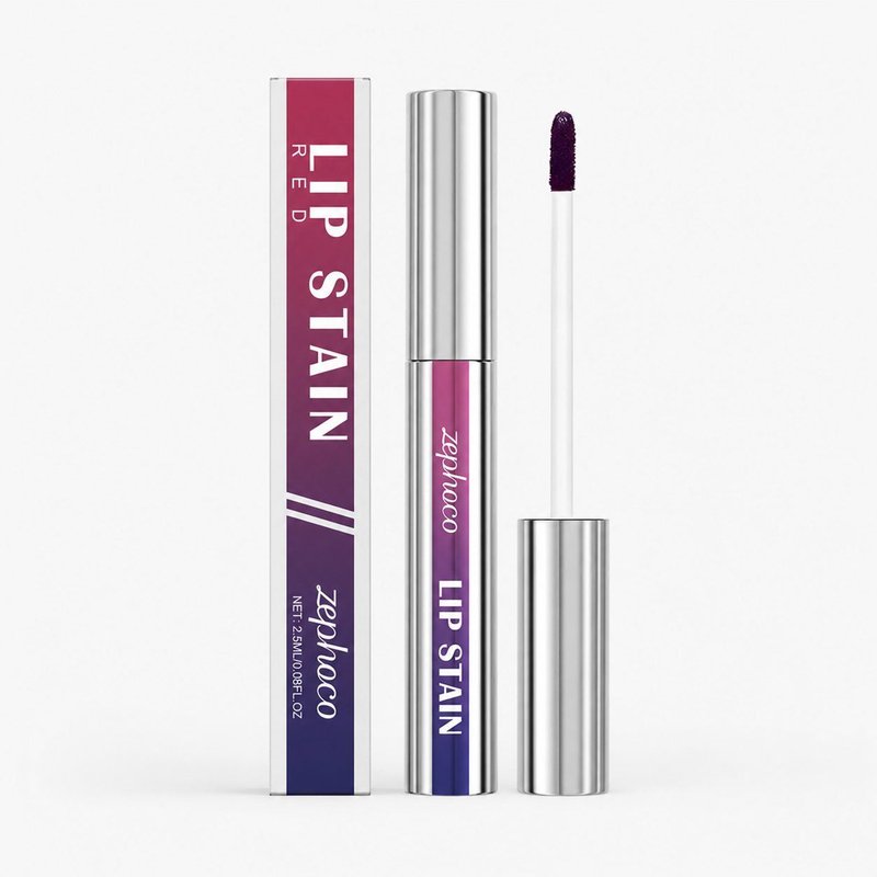 Matte Peel-Off Lip Stain - Red, 2.5 ml