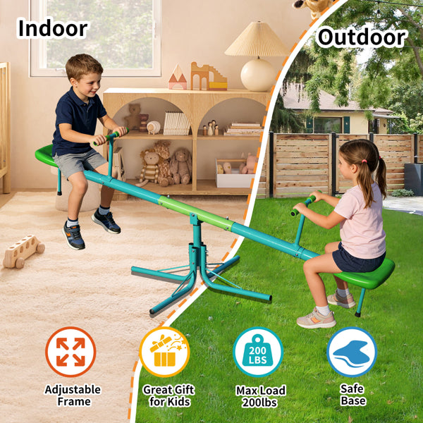 Swiveling 360-Degree Seesaw for Toddlers - Outdoor Play Equipment