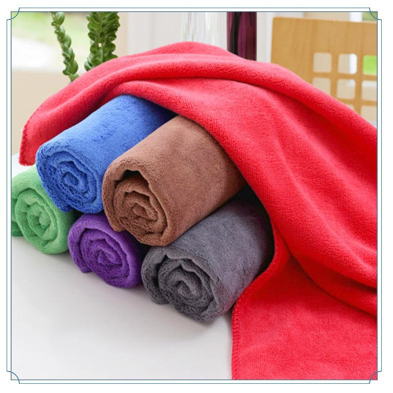 Large Microfiber Car Wiping Towel 450g Thick Fiber for Auto Cleaning