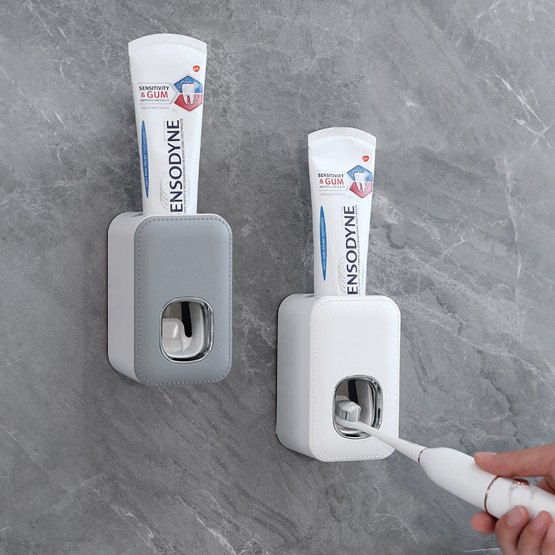 Wall Mounted Automatic Toothpaste Dispenser - No Punch Installation