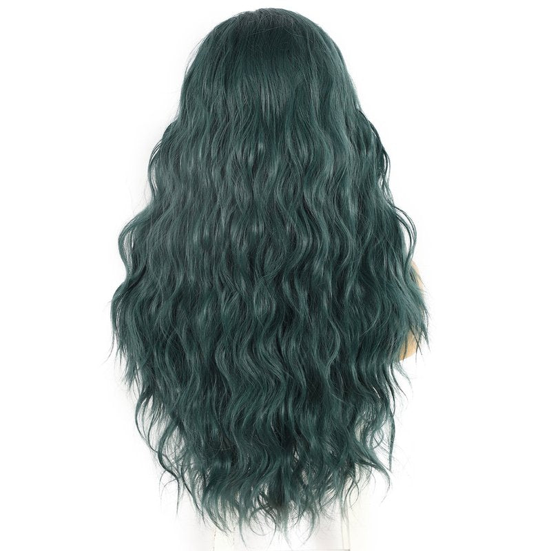 Long Curly Synthetic Lace Front Wig for Ladies - Multiple Colors