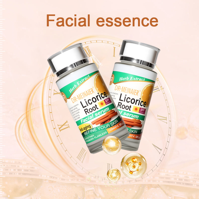 Licorice Root Facial Serum with SPF 50 - Anti-Aging & Brightening - 120ml