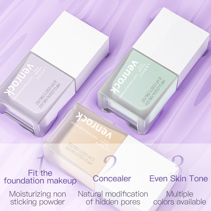 Concealer Makeup Primer Light Brightening Moisturizing Natural Colors