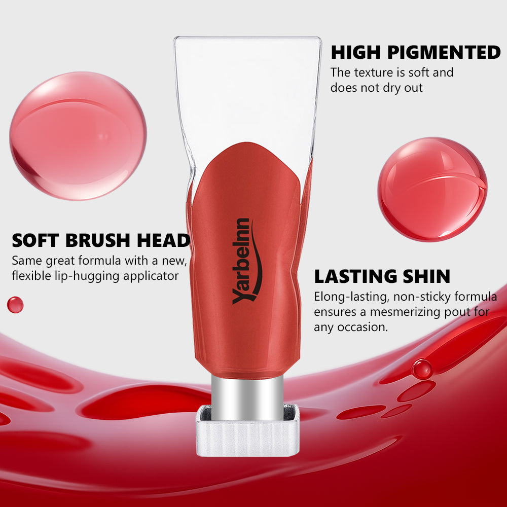 Velvet Mist Matte Ice Cube Lip Tint - Brightening, Long-Lasting Lip Gloss, 3ml