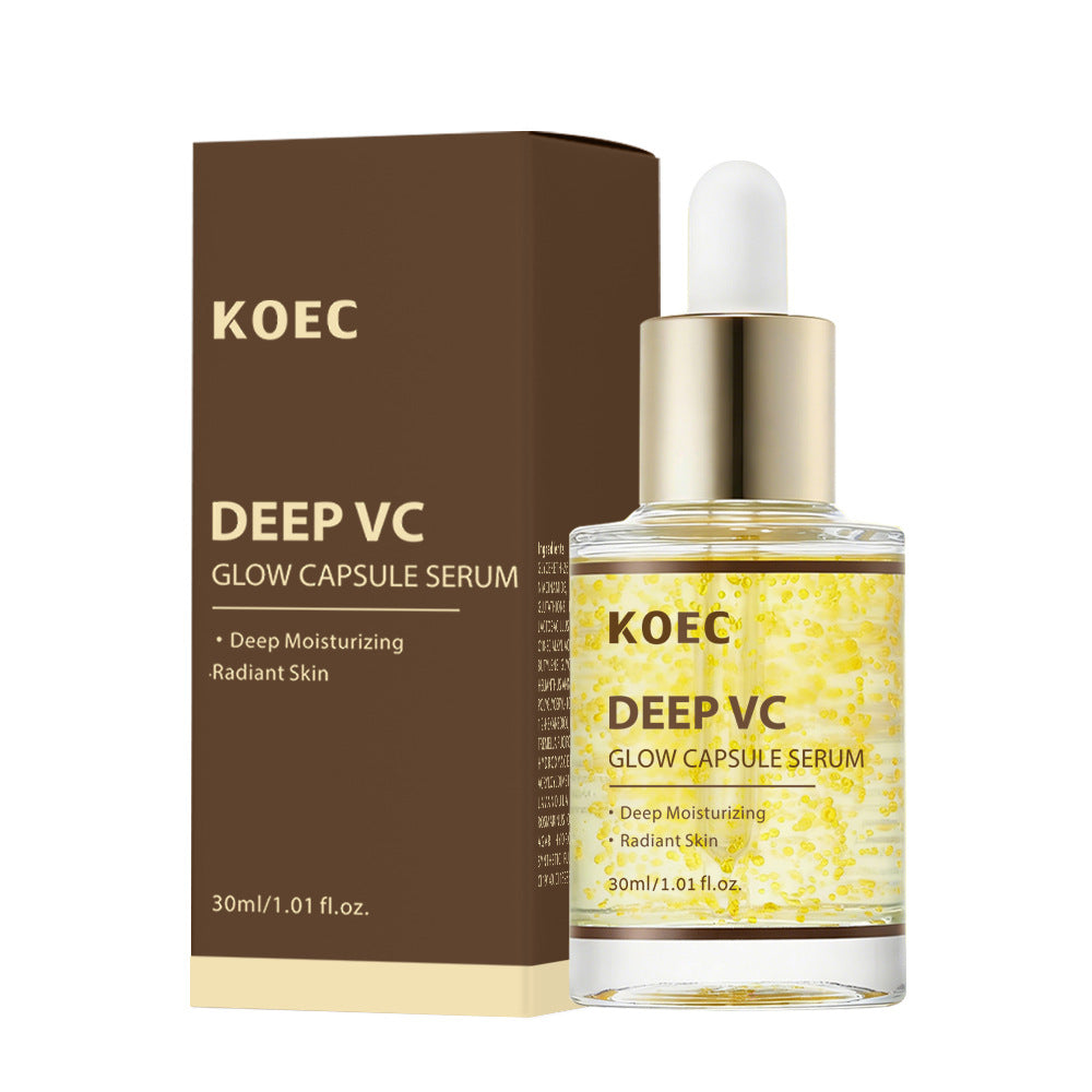 Vitamin C Facial Serum Capsule 30ml - Brightening Skin Care Liquid