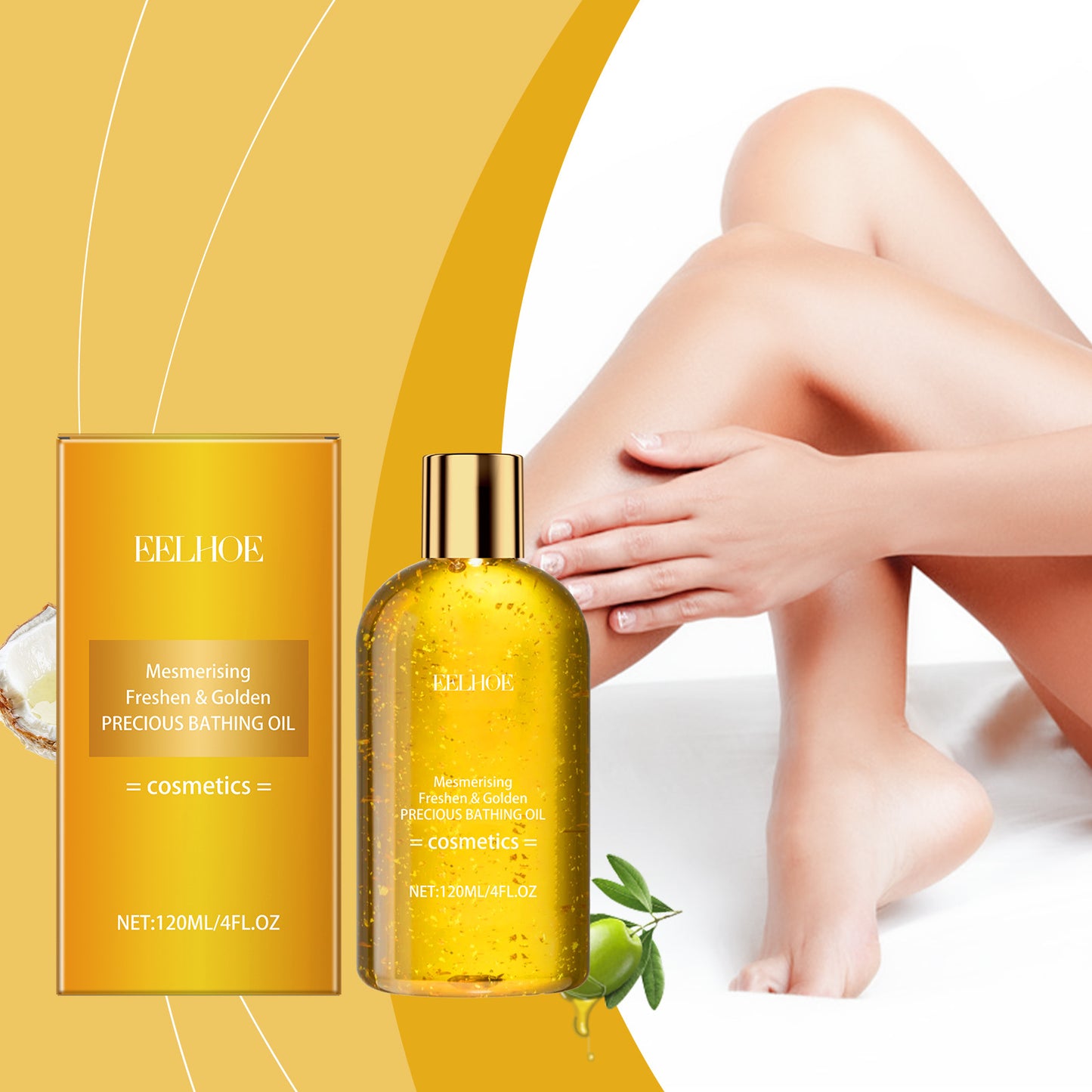 Moisturizing Body Oil with Nourishing Ingredients - 120ML