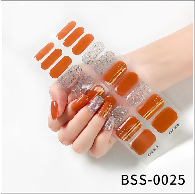 Gel Nail Stickers - Multiple Designs